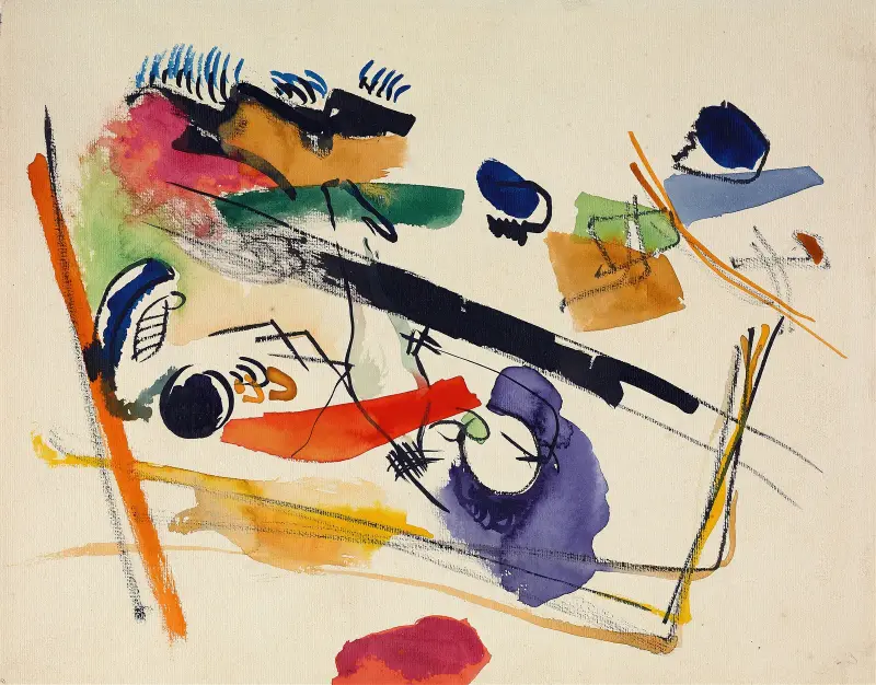 Bez názvu, 1913 – Nr. 2, Wassily Kandinsky