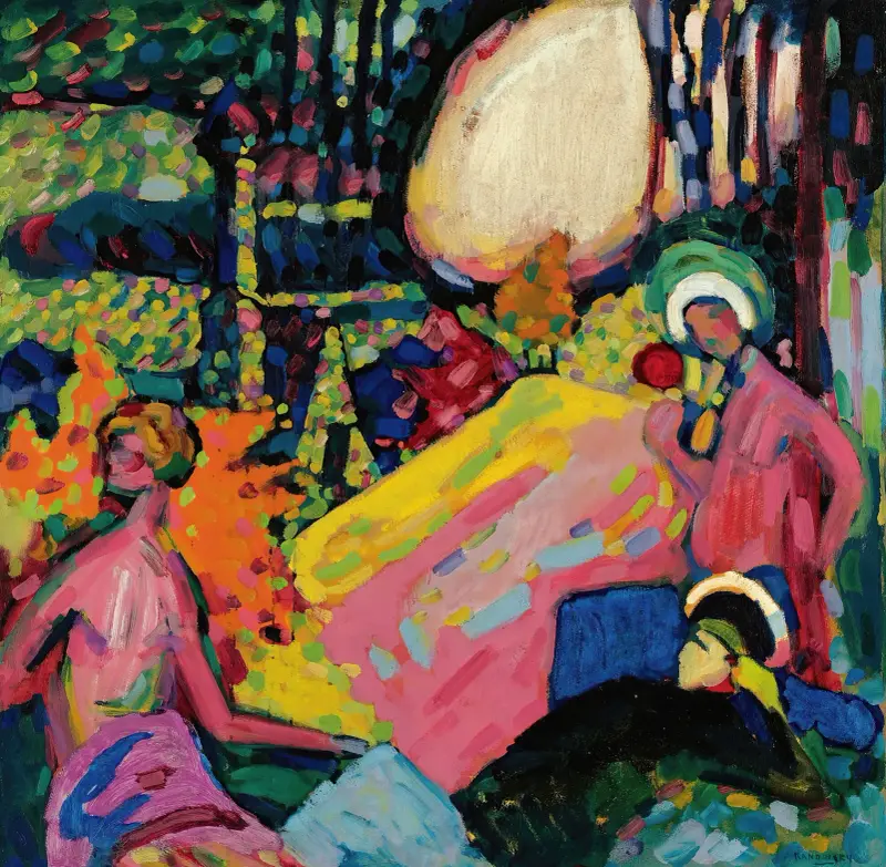 Weisser Klang (Bílý zvuk), Wassily Kandinsky