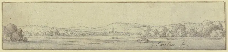Donaulandschaft von Wenceslaus Hollar