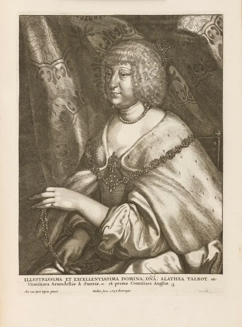 Alathea Talbot von Wenceslaus Hollar