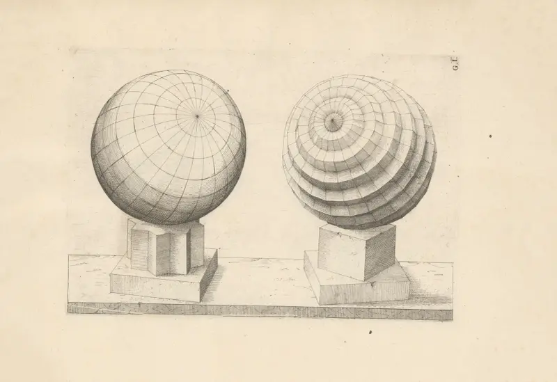 Perspectiva Corporum Regularium (Perspective of regular solids) Pl.31 av Wenzel Jamnitzer