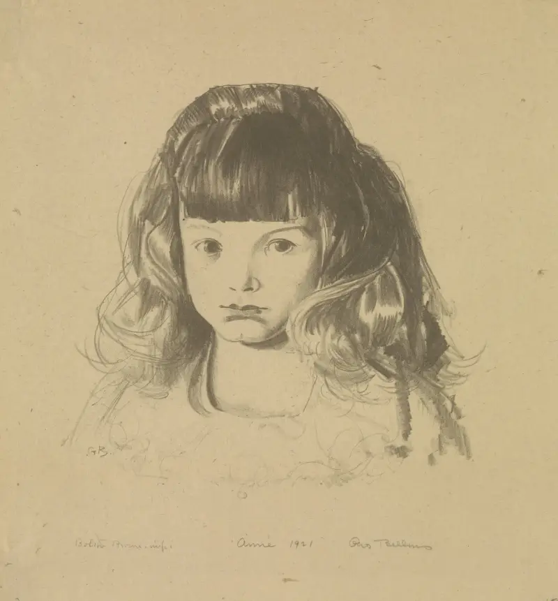 Anne 1921 av George Wesley Bellows