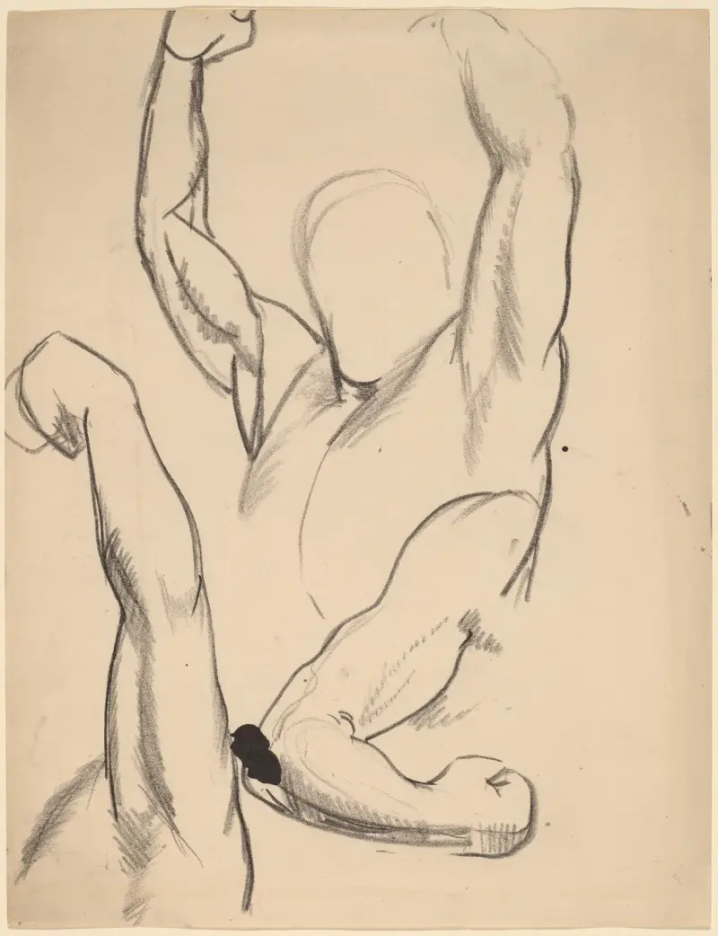 Arms of a Boxer av George Wesley Bellows