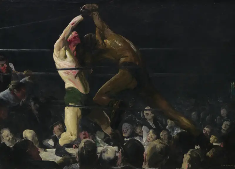 Both Members of This Club av George Wesley Bellows