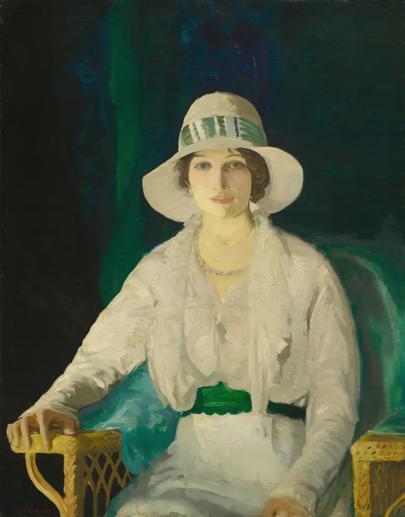 Florence Sittenham Davey (Mrs. Randall Davey) von George Wesley Bellows