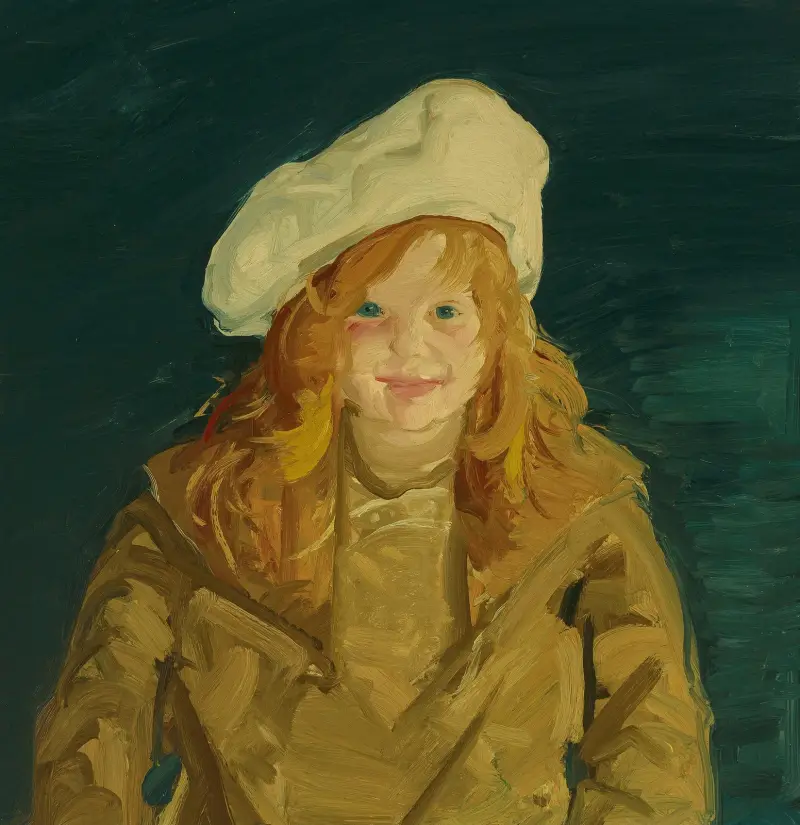 Jackie (Jacqueline Hudson) av George Wesley Bellows