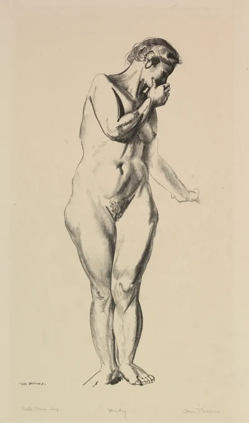 Nude Study von George Wesley Bellows
