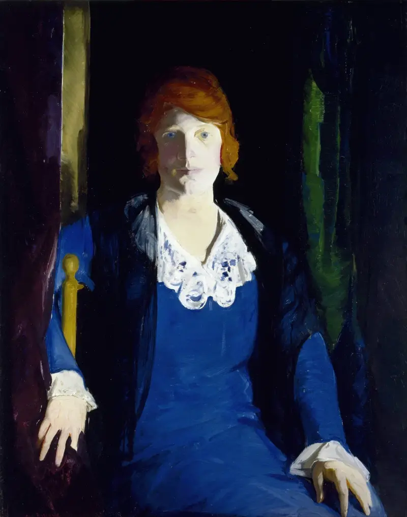 Porträt von Florence Pierce von George Wesley Bellows