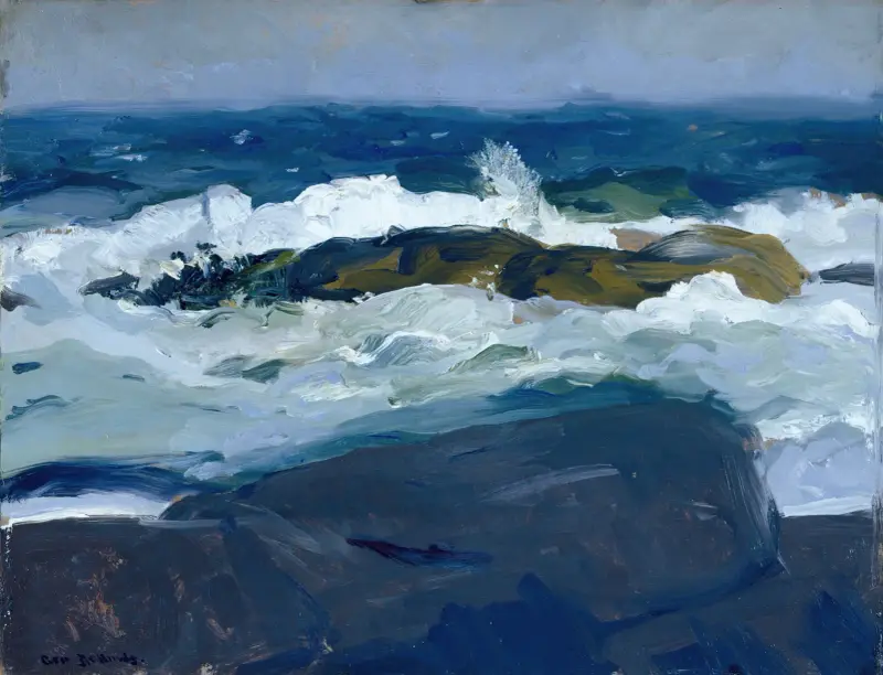 Rock Reef, Maine av George Wesley Bellows