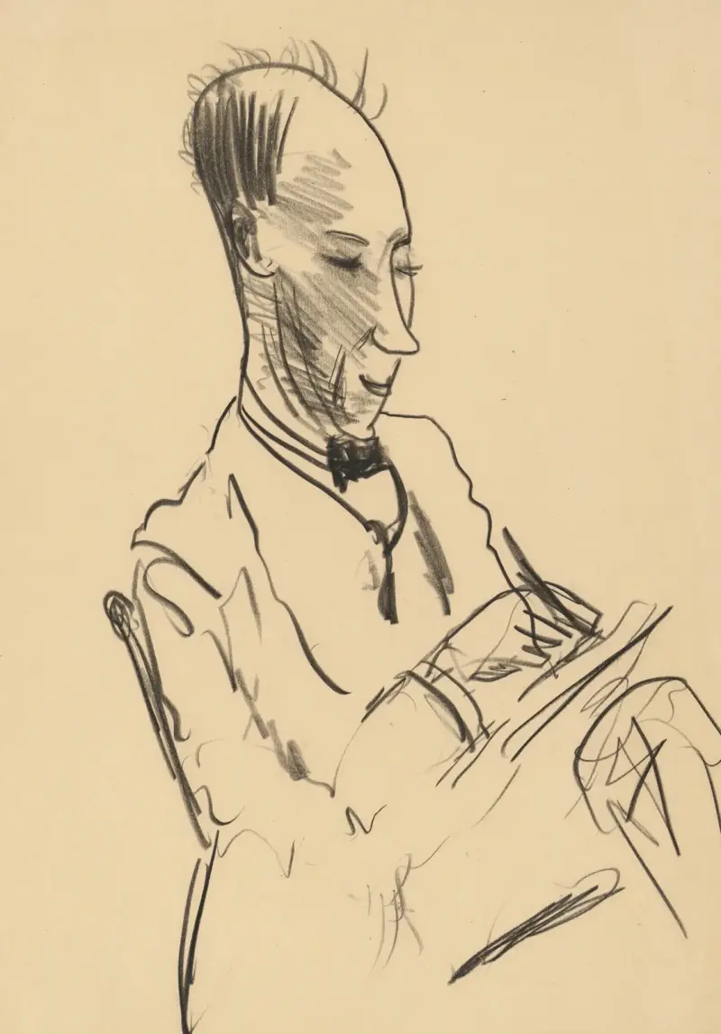 Self-Portrait von George Wesley Bellows