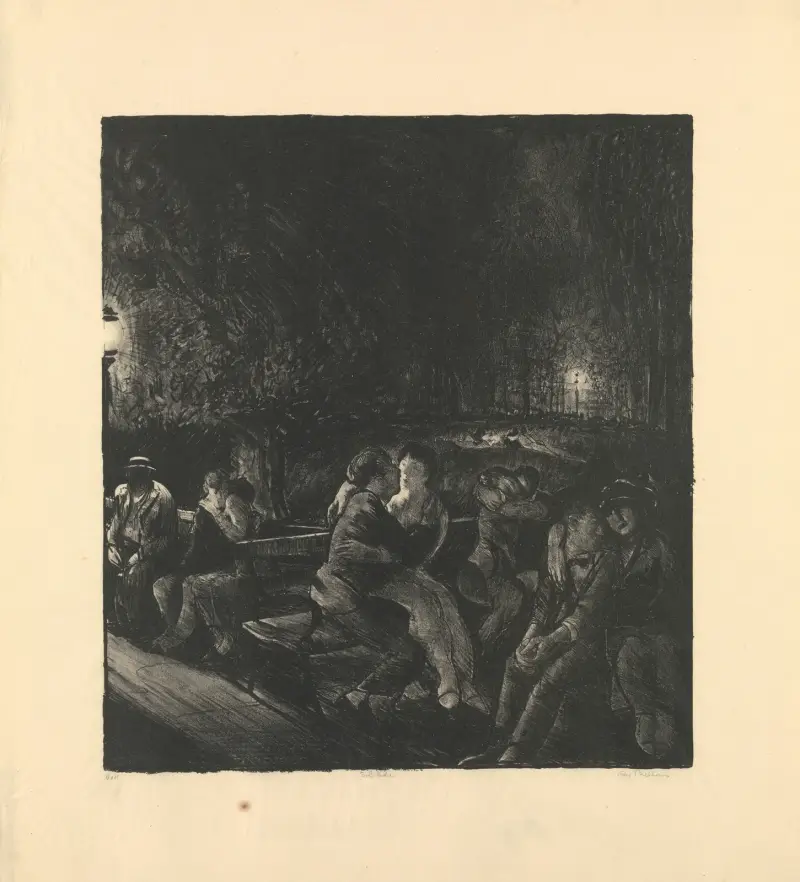Solitude von George Wesley Bellows