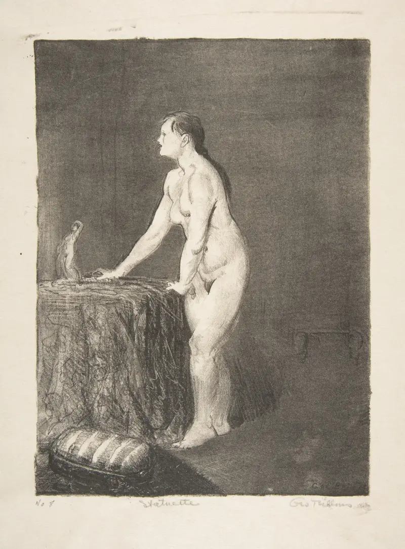 Statuette von George Wesley Bellows