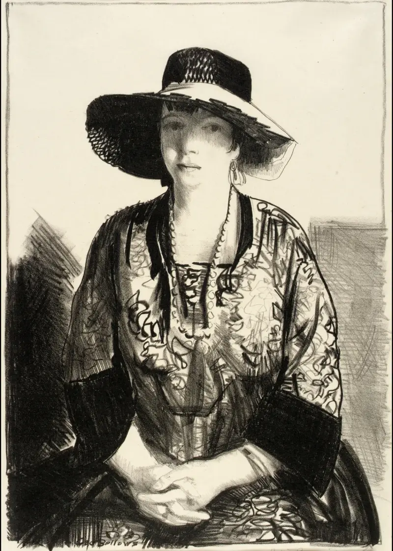 Černý klobouk, George Wesley Bellows