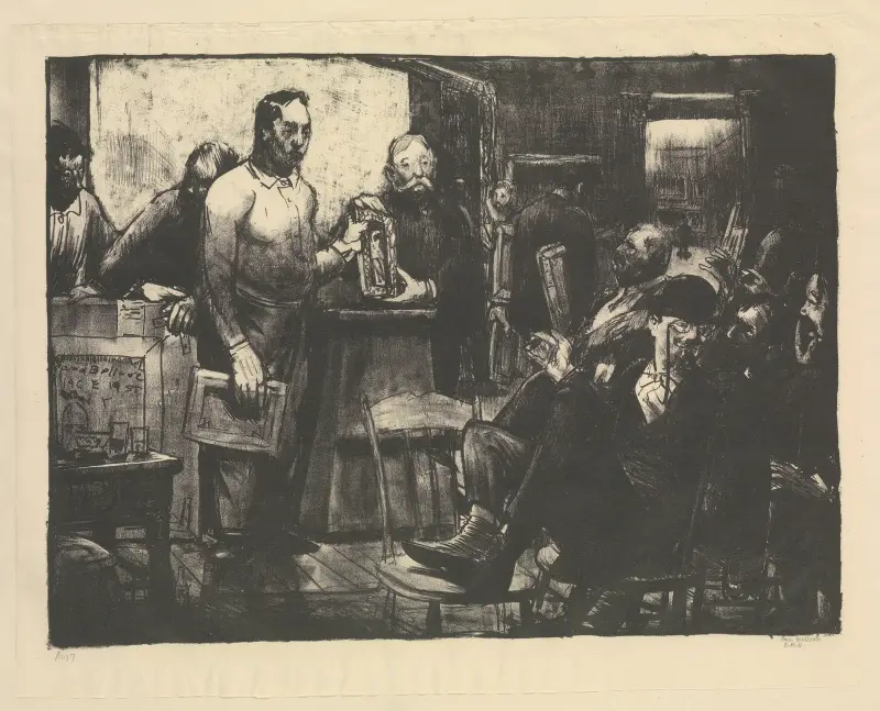 Juryn av George Wesley Bellows
