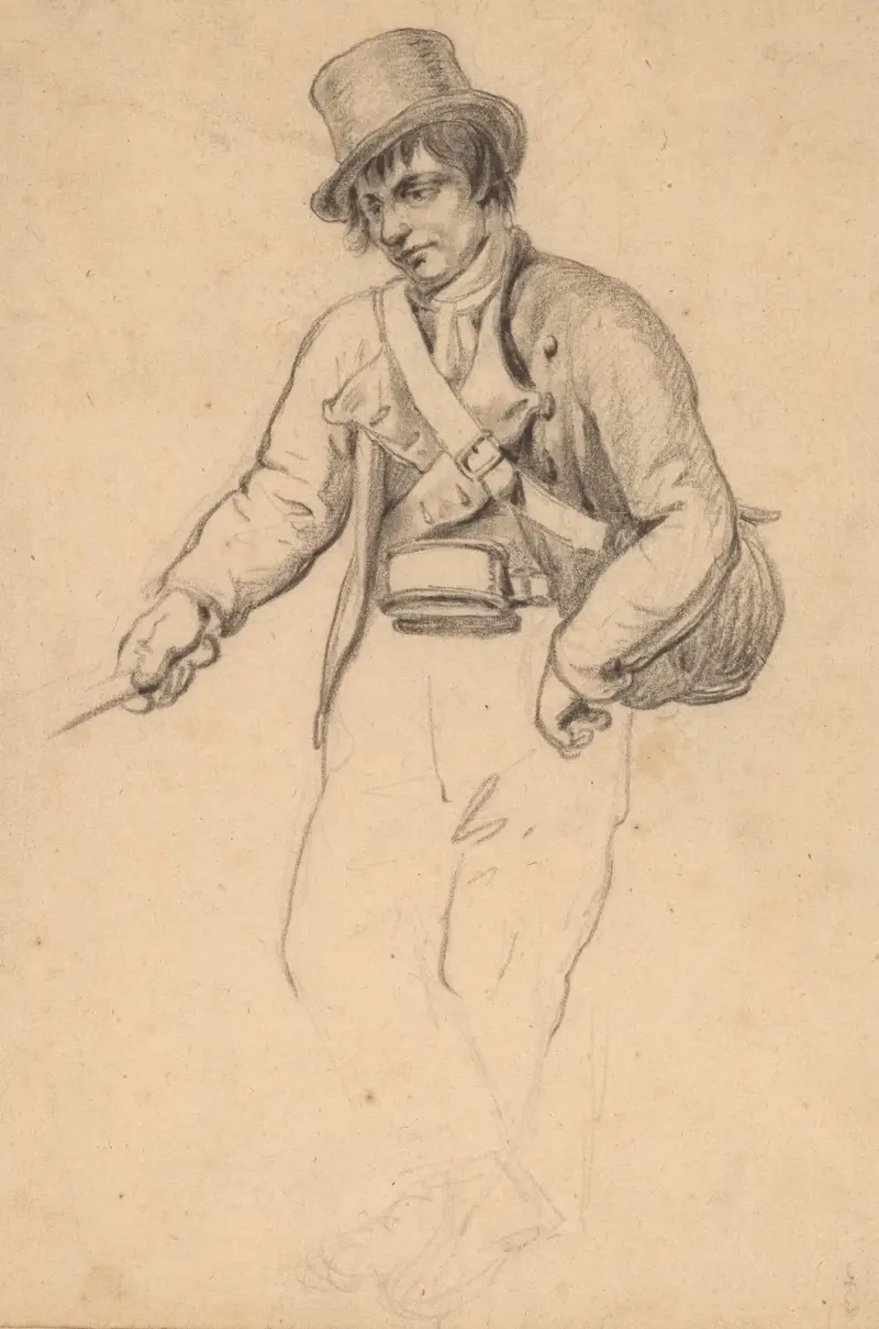 Irischer Fischer von John Wesley Jarvis