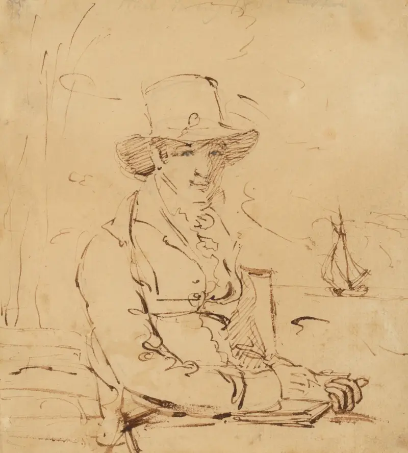 Washington Irving von John Wesley Jarvis