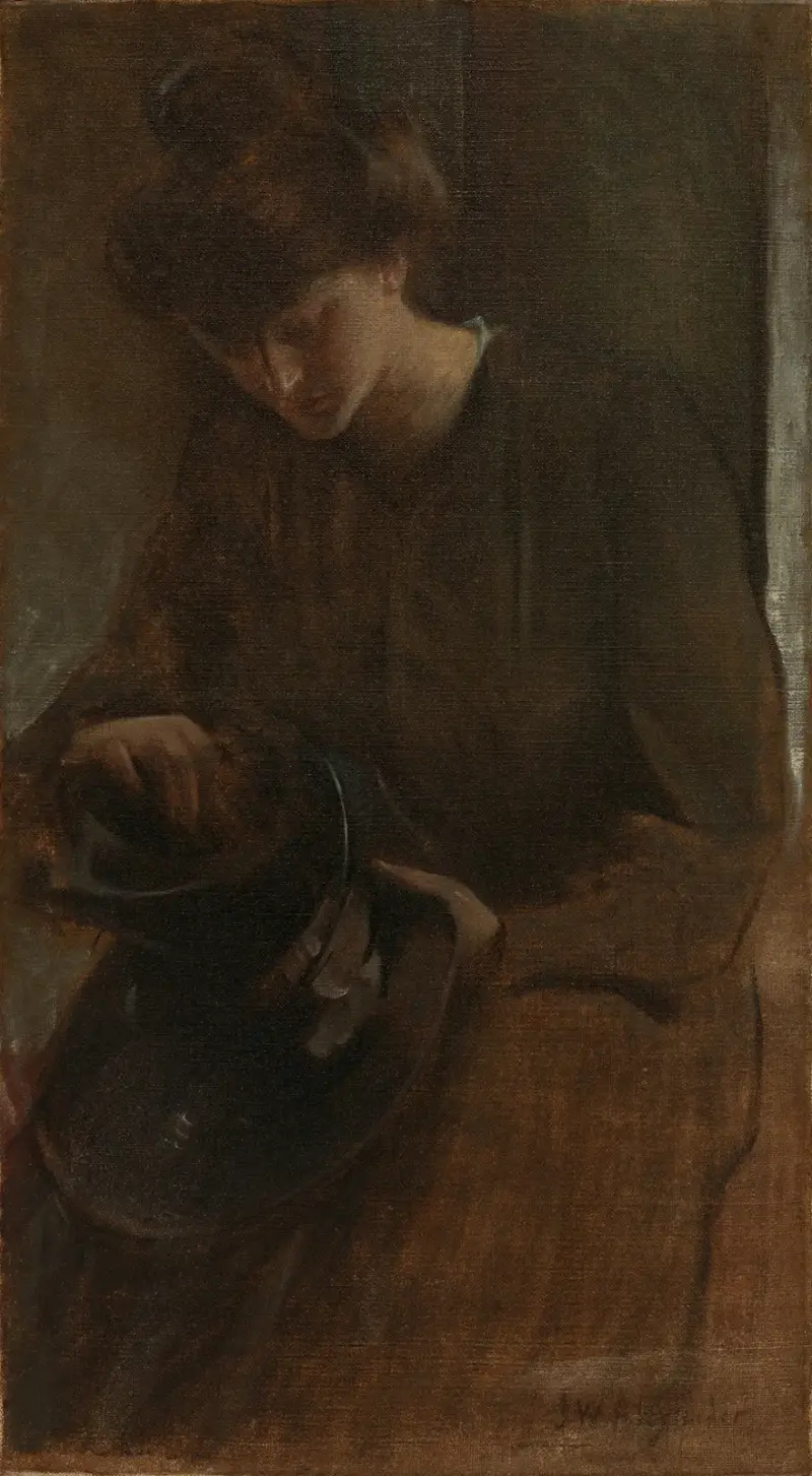 Ein Schwerarbeiter von John White Alexander