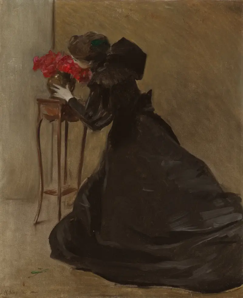 Bronzeschale von John White Alexander