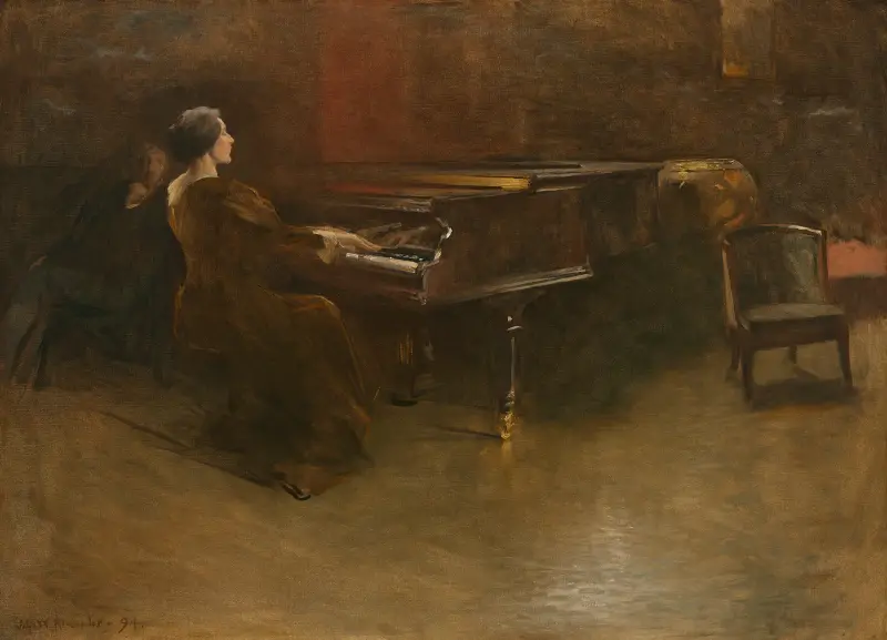 Das Klavier von John White Alexander