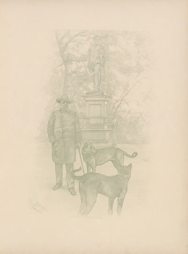Vår Bismarck Pl.003 av Christian Wilhelm Allers