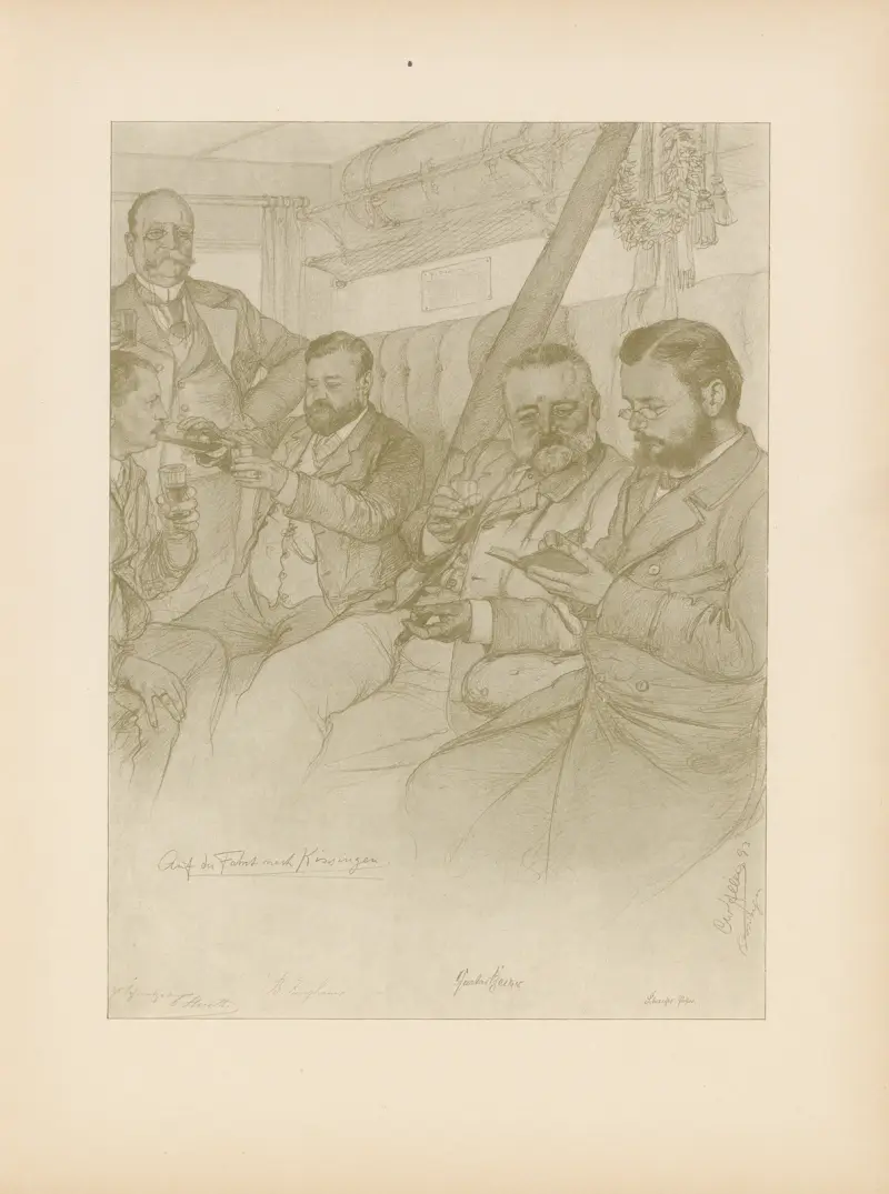 Unser Bismarck Pl.052 av Christian Wilhelm Allers