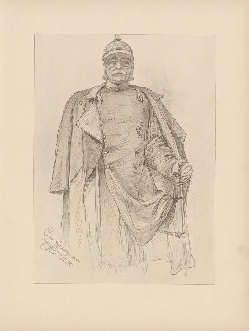 Unser Bismarck Pl.053 av Christian Wilhelm Allers