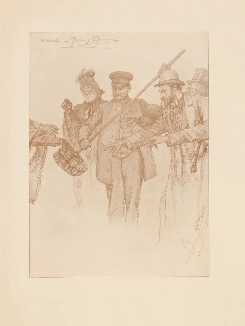 Unser Bismarck Pl.067 av Christian Wilhelm Allers
