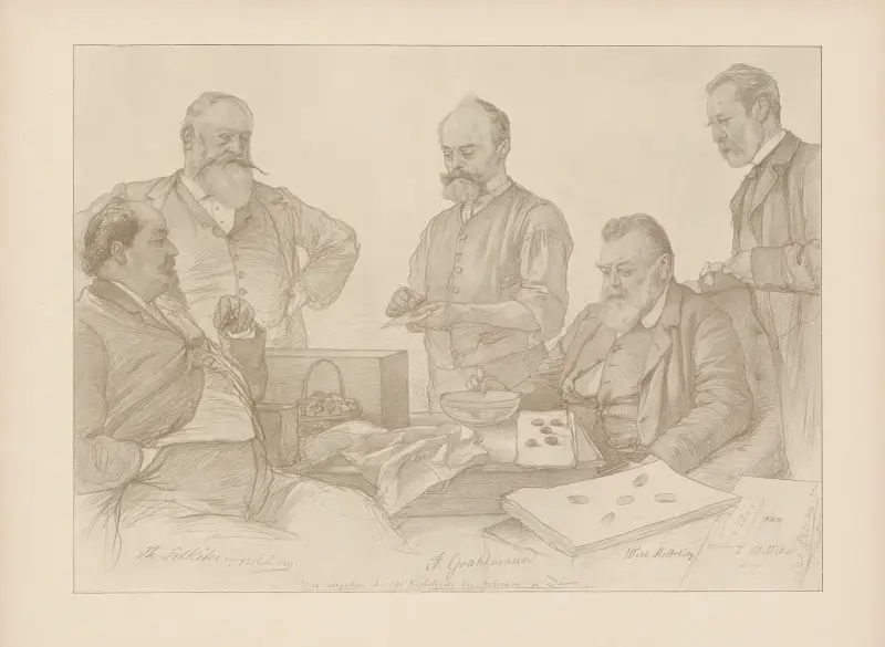 Unser Bismarck Pl.100 av Christian Wilhelm Allers