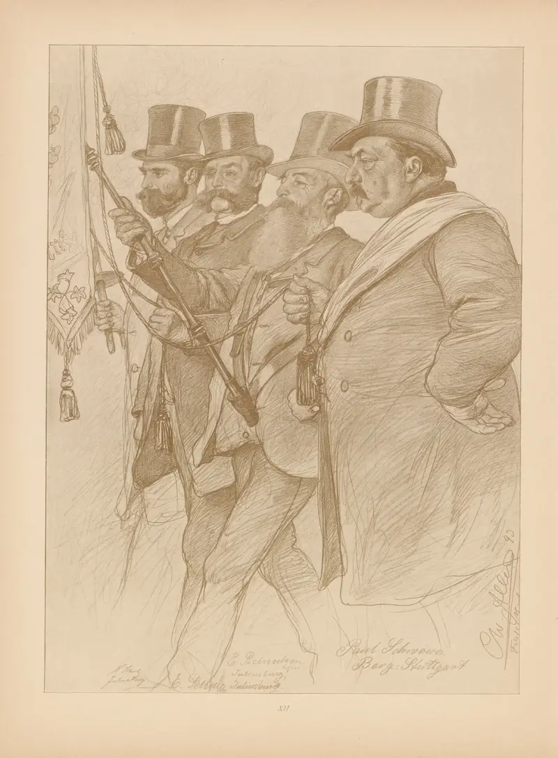 Vår Bismarck Pl. 113 av Christian Wilhelm Allers