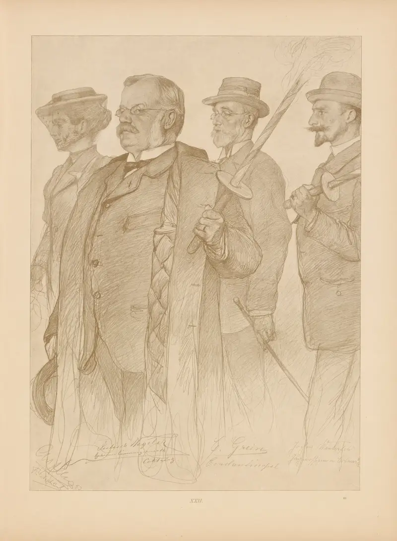 Unser Bismarck Pl.124 av Christian Wilhelm Allers