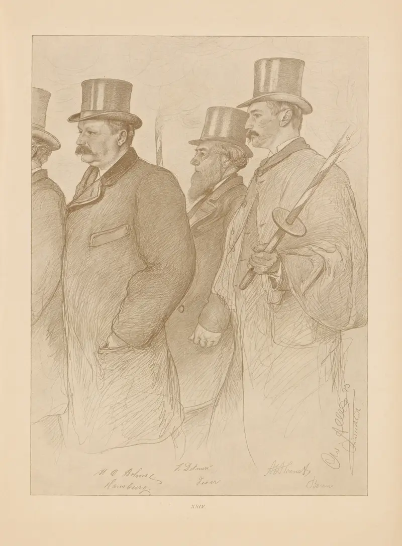 Unser Bismarck Pl.126 av Christian Wilhelm Allers