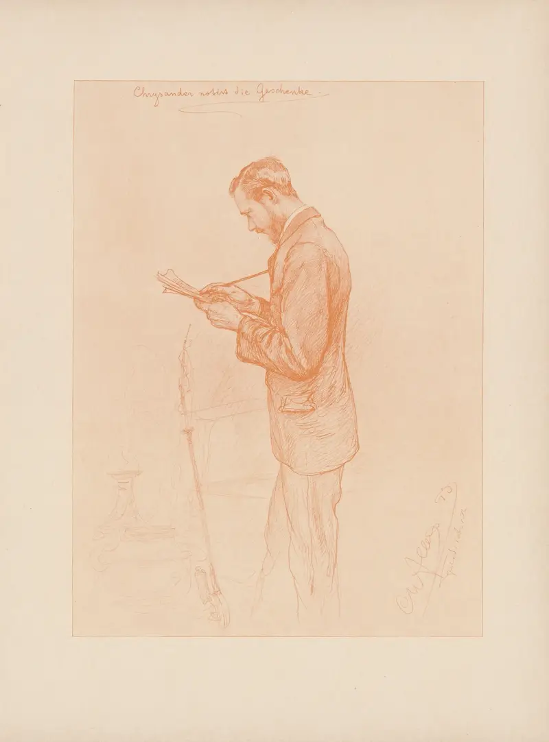 Unser Bismarck Pl.136 av Christian Wilhelm Allers