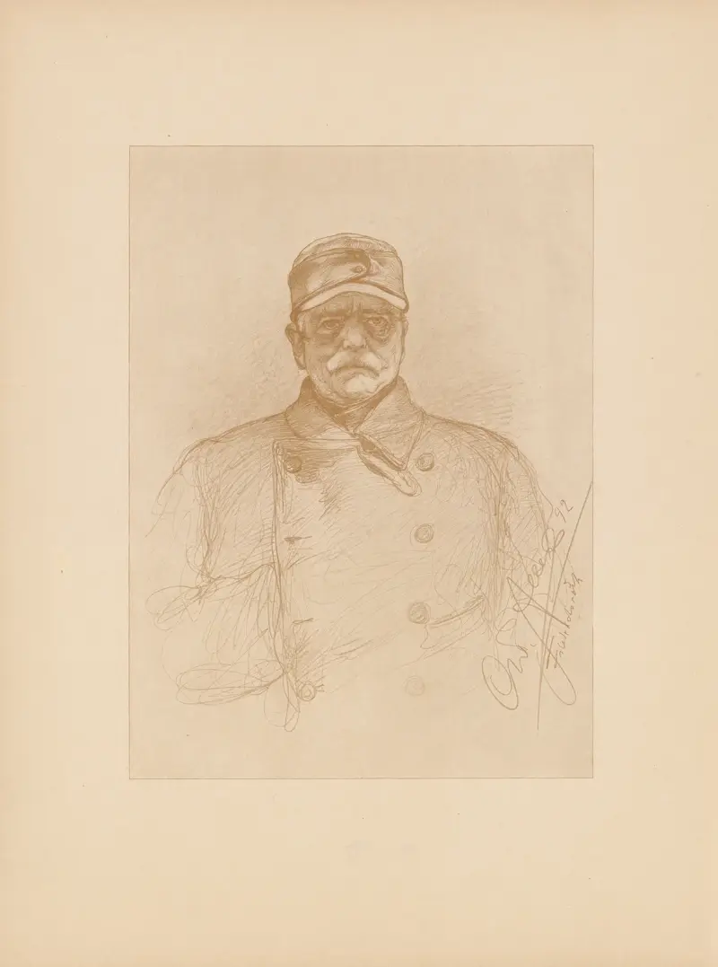 Unser Bismarck Pl.140 av Christian Wilhelm Allers