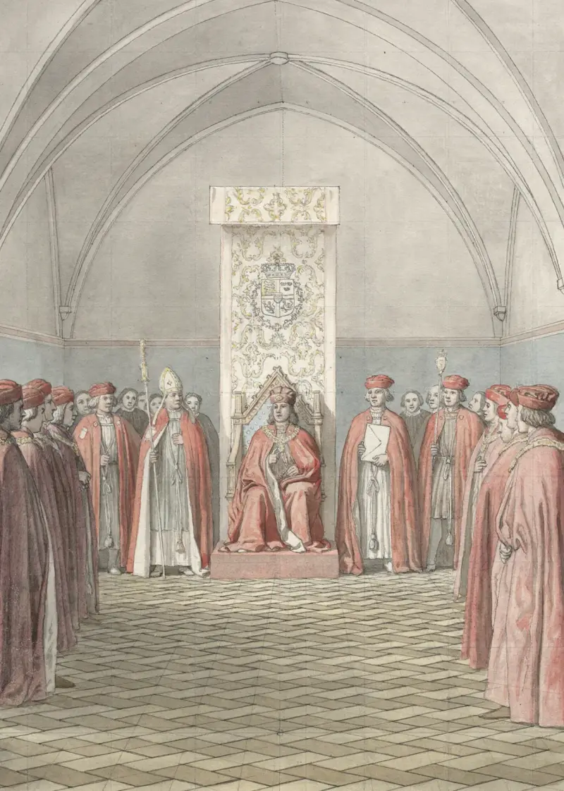 Založení Řádu slona, Christoffer Wilhelm Eckersberg