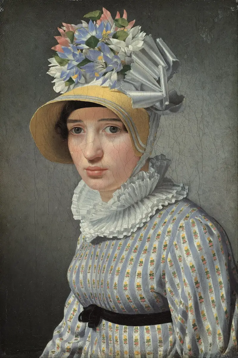 Porträt des Modells Maddalena oder Anna Maria Uhden von Christoffer Wilhelm Eckersberg