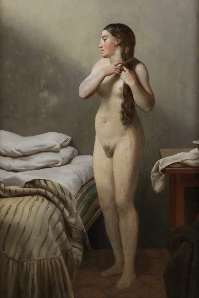 Studie av en modell av Christoffer Wilhelm Eckersberg