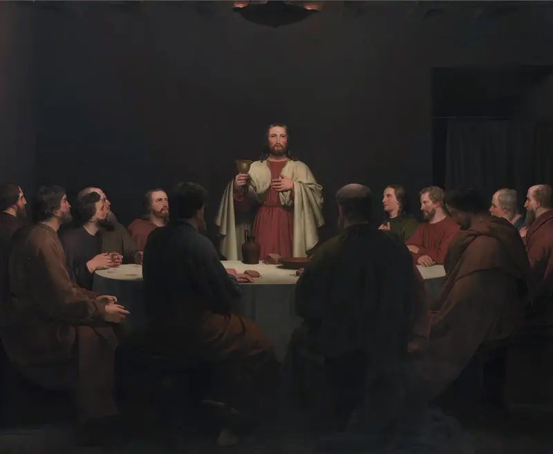 Nattvarden av Christoffer Wilhelm Eckersberg