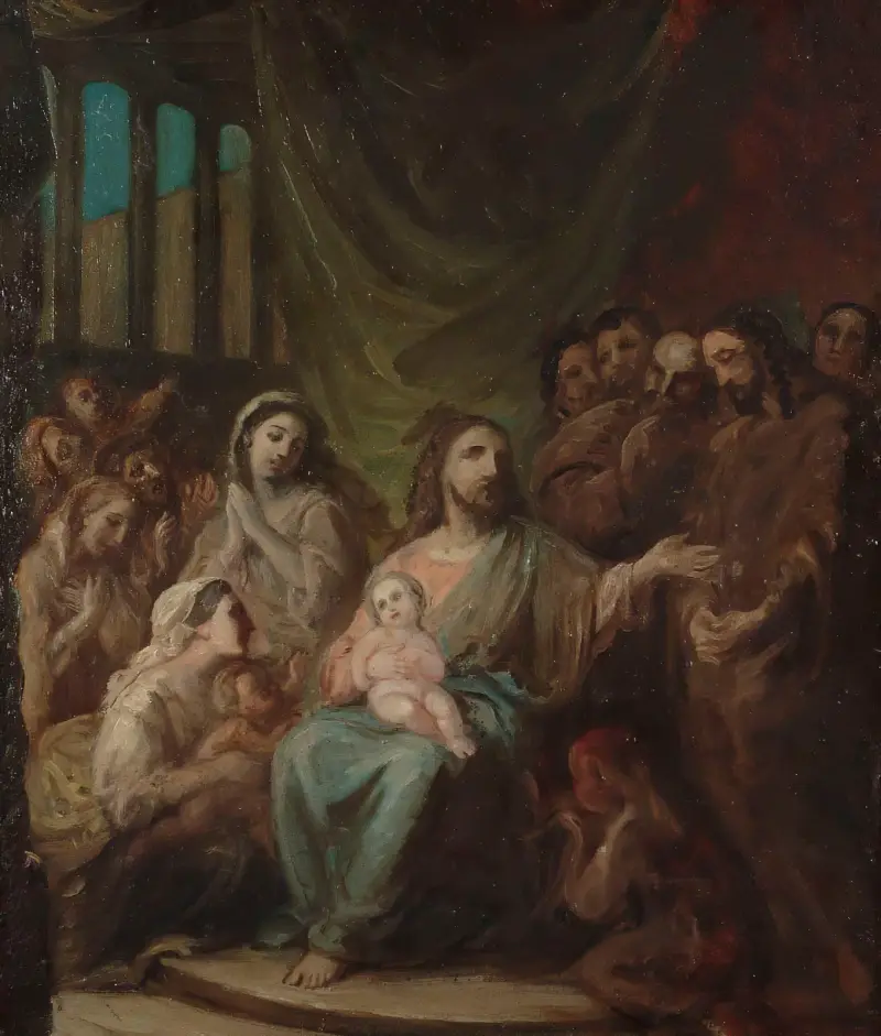 Let The Children Come To Me av Robert Wilhelm Ekman