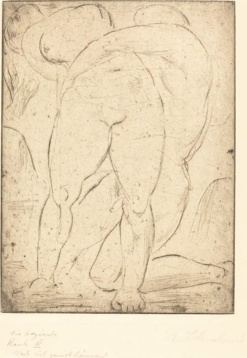 Passion II (Leidenschaft II) von Wilhelm Lehmbruck