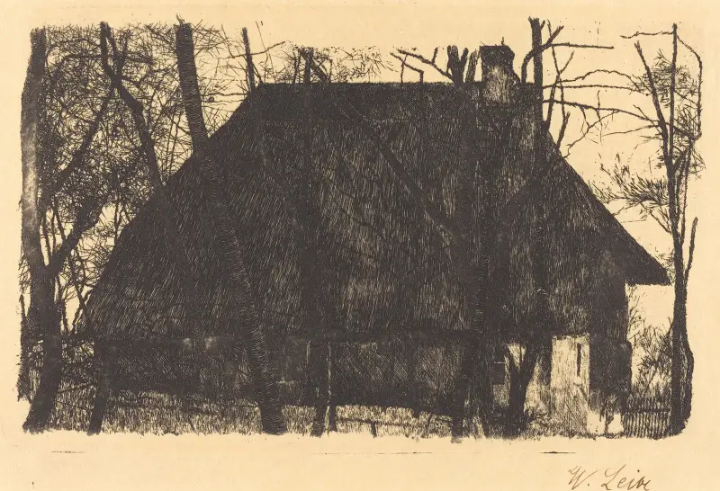 Bauernhaus von Wilhelm Leibl