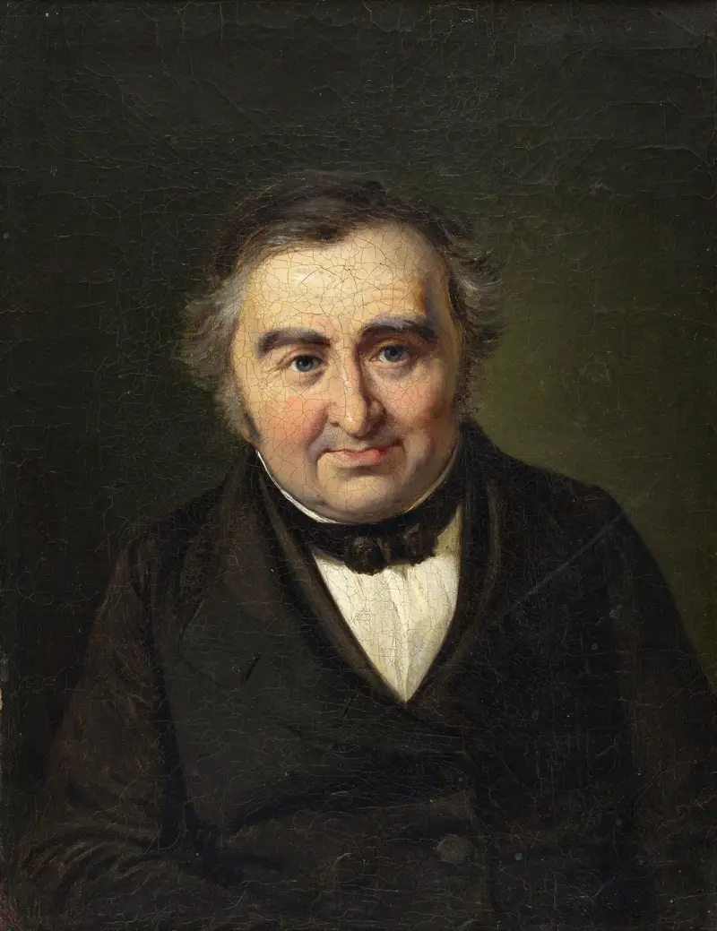 Etatsråd M.L. Nathanson av Wilhelm Marstrand