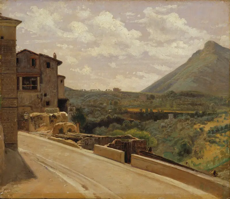 Italienskt landskap av Wilhelm Marstrand