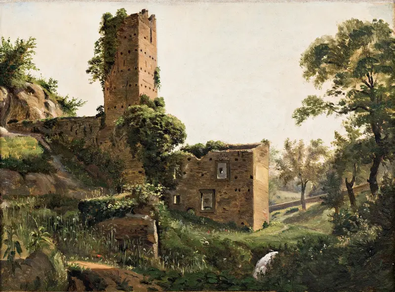 Landschaft mit Ruinen von Wilhelm Marstrand