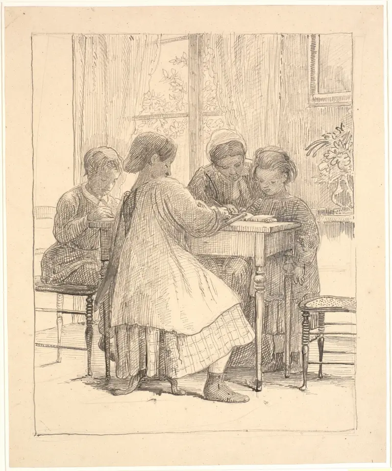 Lektüre von Wilhelm Marstrand