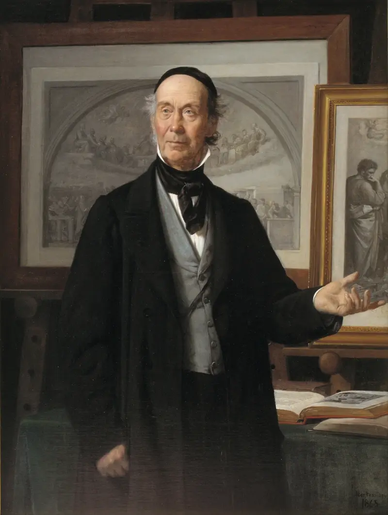 Der Kunsthistoriker Niels Lauritz Høyen, 1868 von Wilhelm Marstrand