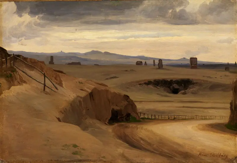 Parti från Roms kampanj av Johann Wilhelm Schirmer