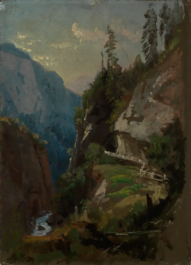 Via Mala av Johann Wilhelm Schirmer