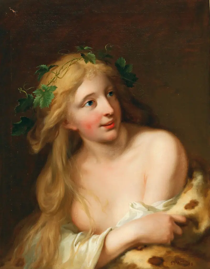 Eine Bacchantin von Johann Heinrich Wilhelm Tischbein