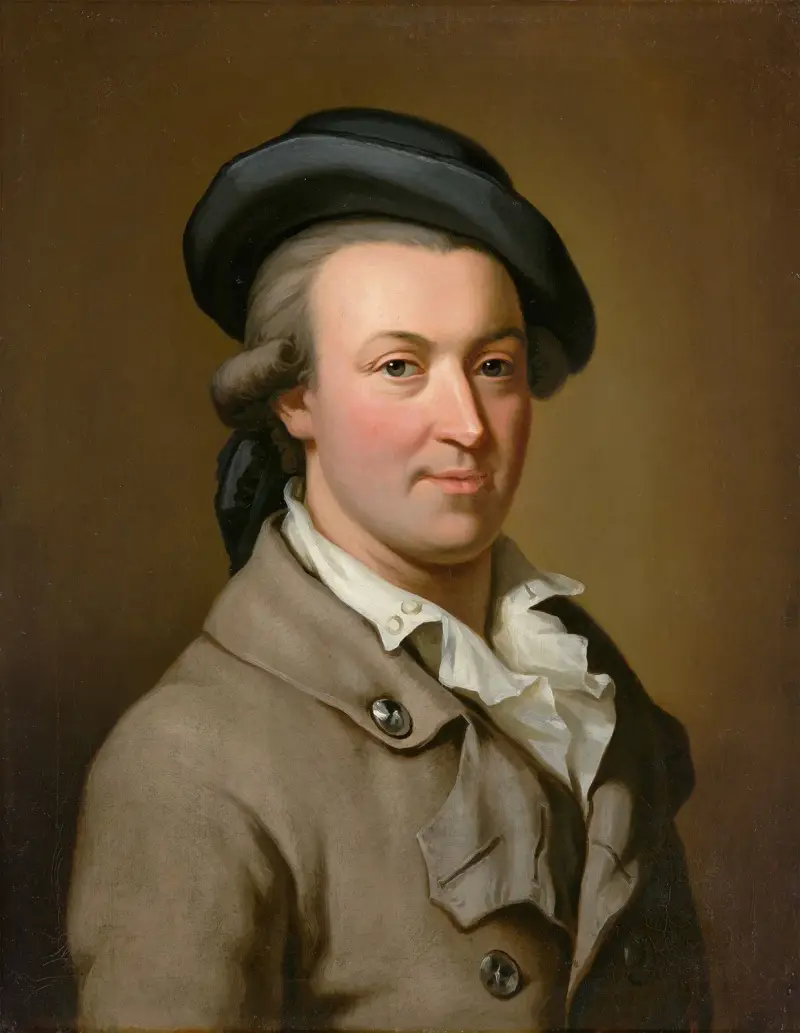 Porträt des Hans Jakob Irminger av Johann Heinrich Wilhelm Tischbein