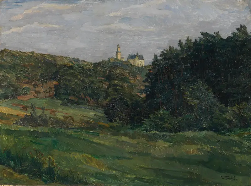Burg Kronberg im Taunus av Wilhelm Trübner
